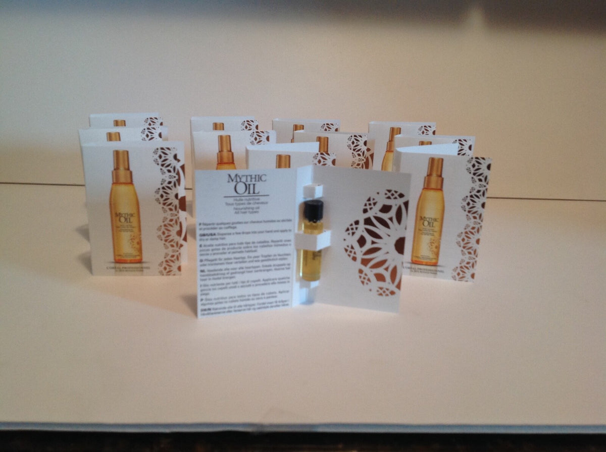 L'Oréal Mythic Oil Nourishing Hair Oil Sample Pack - 12x 3ml