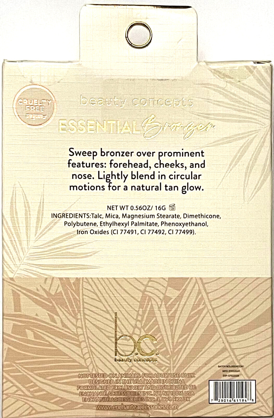 Bronzer Blush Compact - Medium 02 Essential Face Makeup for All Skin Types