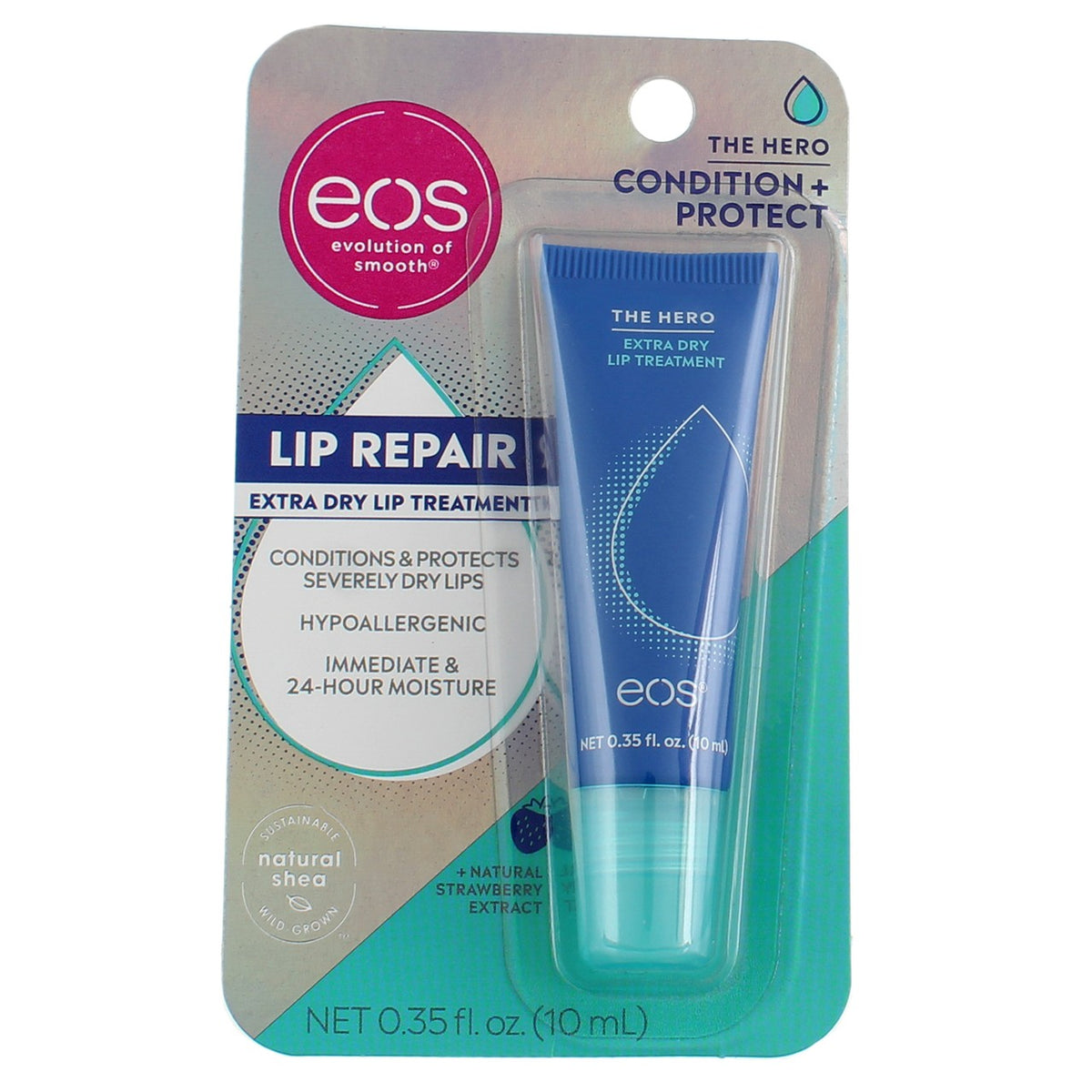 Extra Dry Lip Treatment with Natural Strawberry Extract - 0.35 fl oz