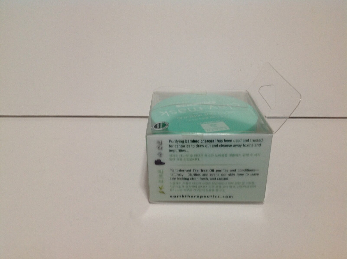 Dead Sea Mineral Clay Mask - Charcoal & Tea Tree
