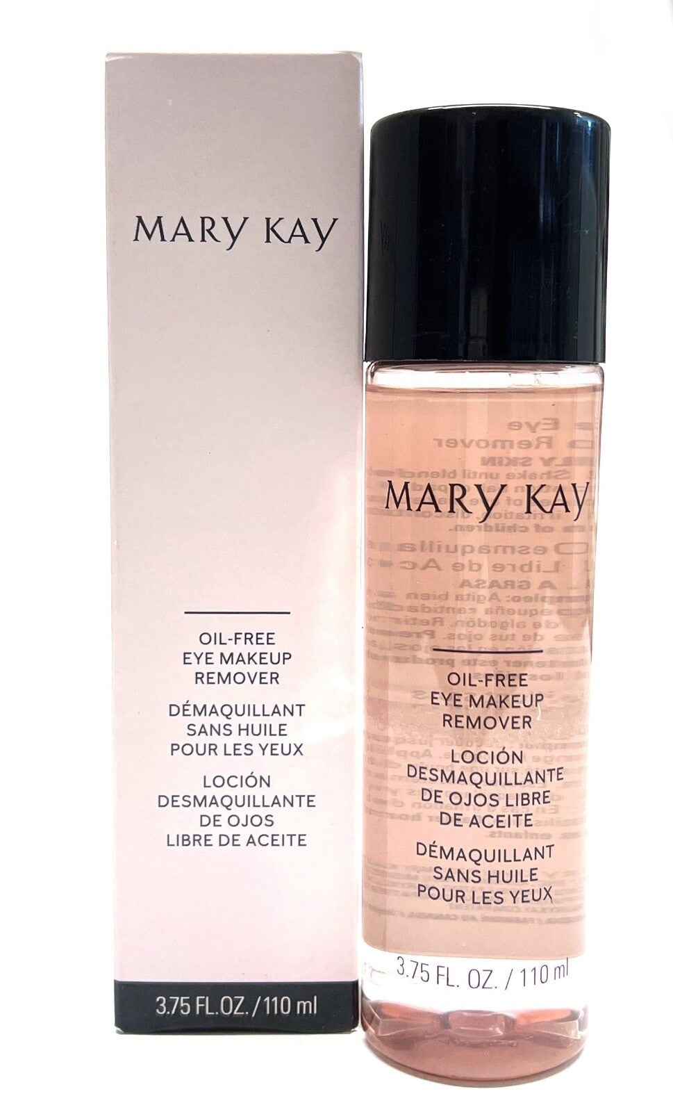 Oil-Free Eye Makeup Remover for Waterproof Mascara - Full Size 3.75 Fl Oz