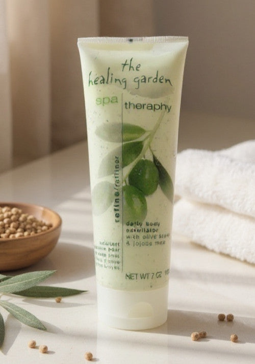 THE HEALING GARDEN - SPA THERAPY REFINE DAILY BODY EXFOLIATOR 7 OZ.-