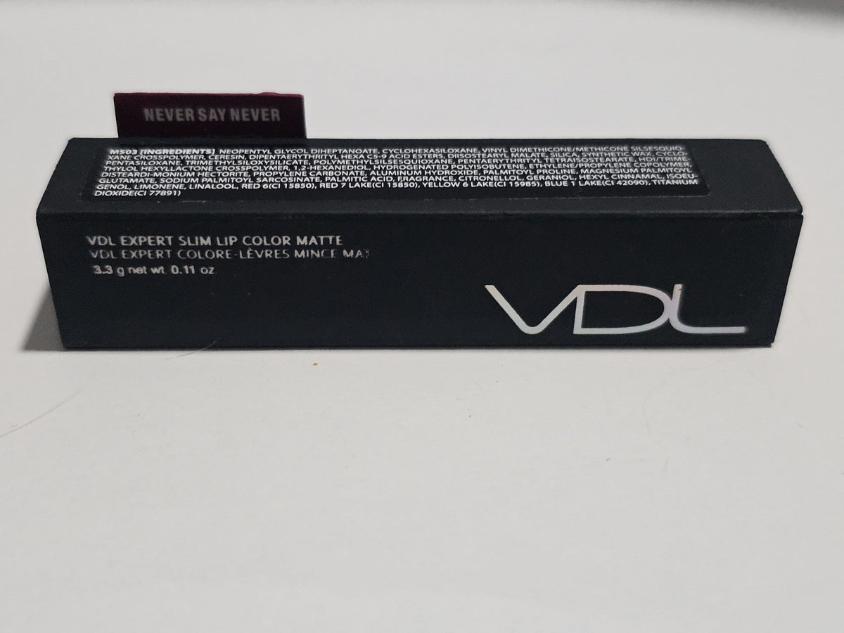 Lip Color Matte Lipstick - Avon VDL Expert Slim Never Say Never