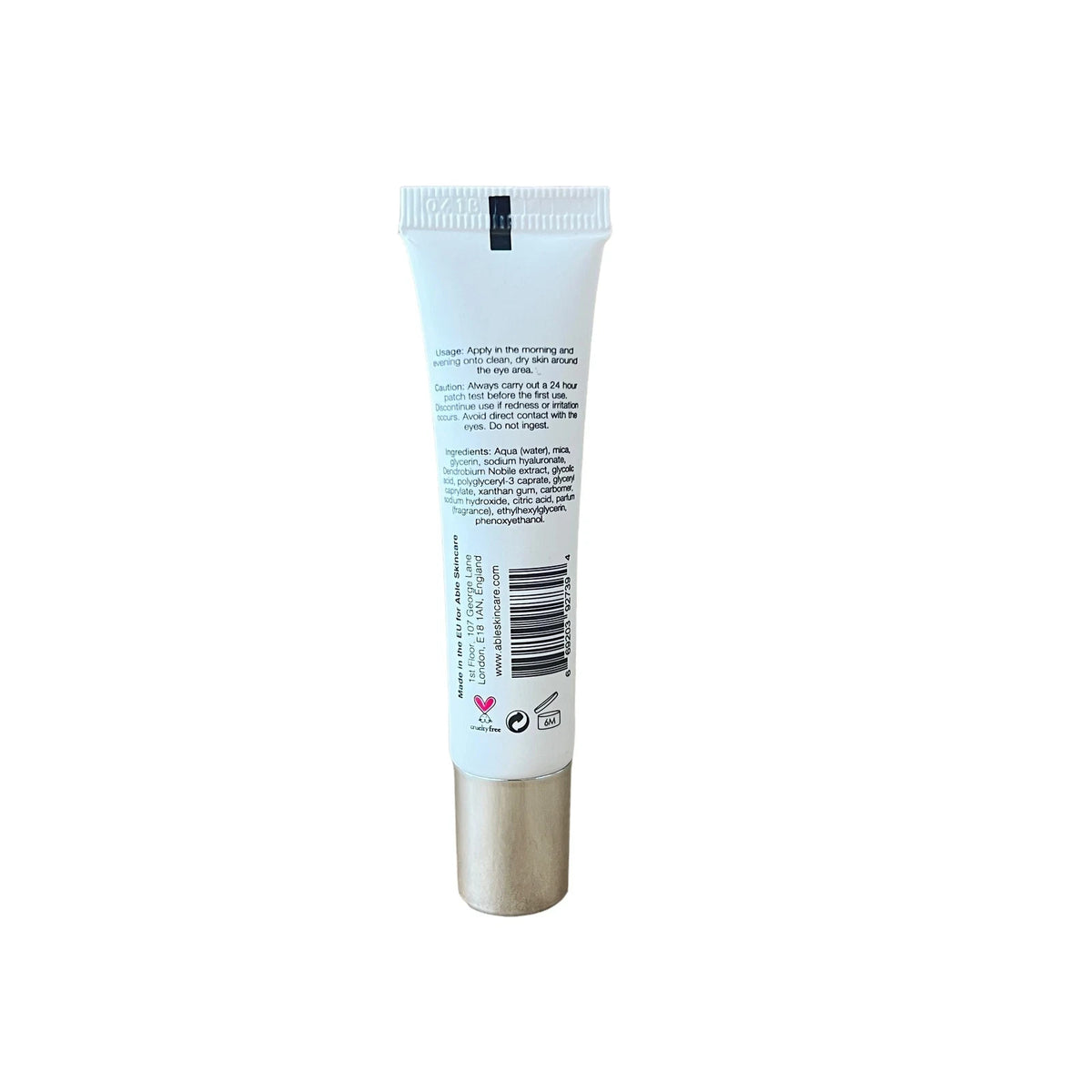 Glycolic Acid Eye Serum for Dark Circles Puffiness Wrinkles - 0.5 fl oz