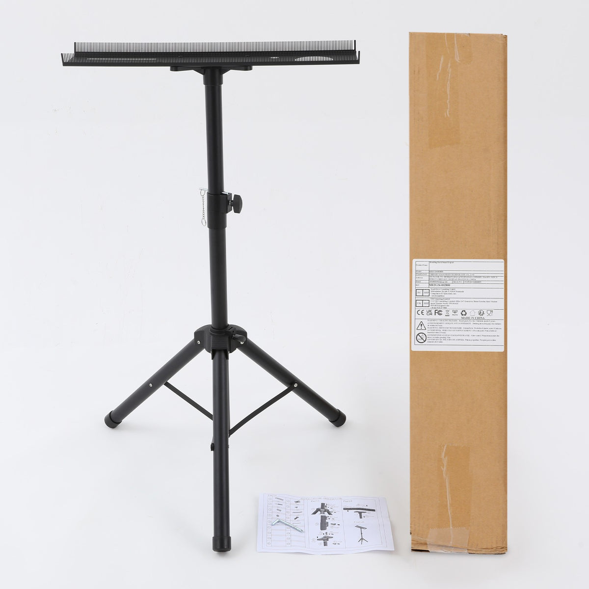 Adjustable Stainless Steel Hair Extension Holder Rack for Salon & Home Use