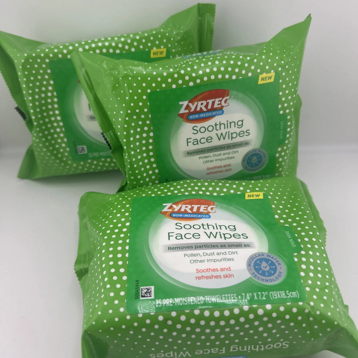 Face Wipes for All Skin Types - Non-Medicated, Unscented, 75 Count