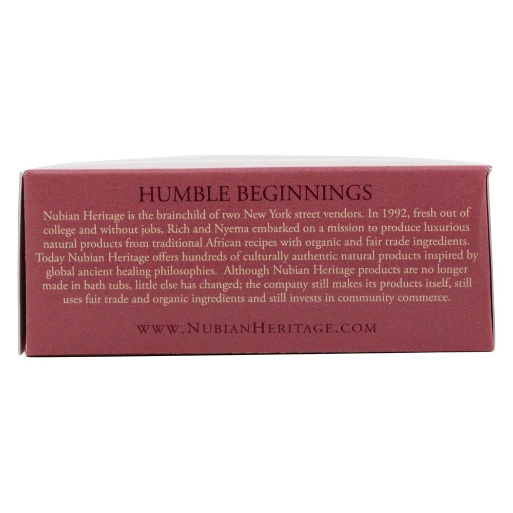 Nubian Heritage Bar Soap Goat's Milk & Chai Soap, Soothing Hydrating,
