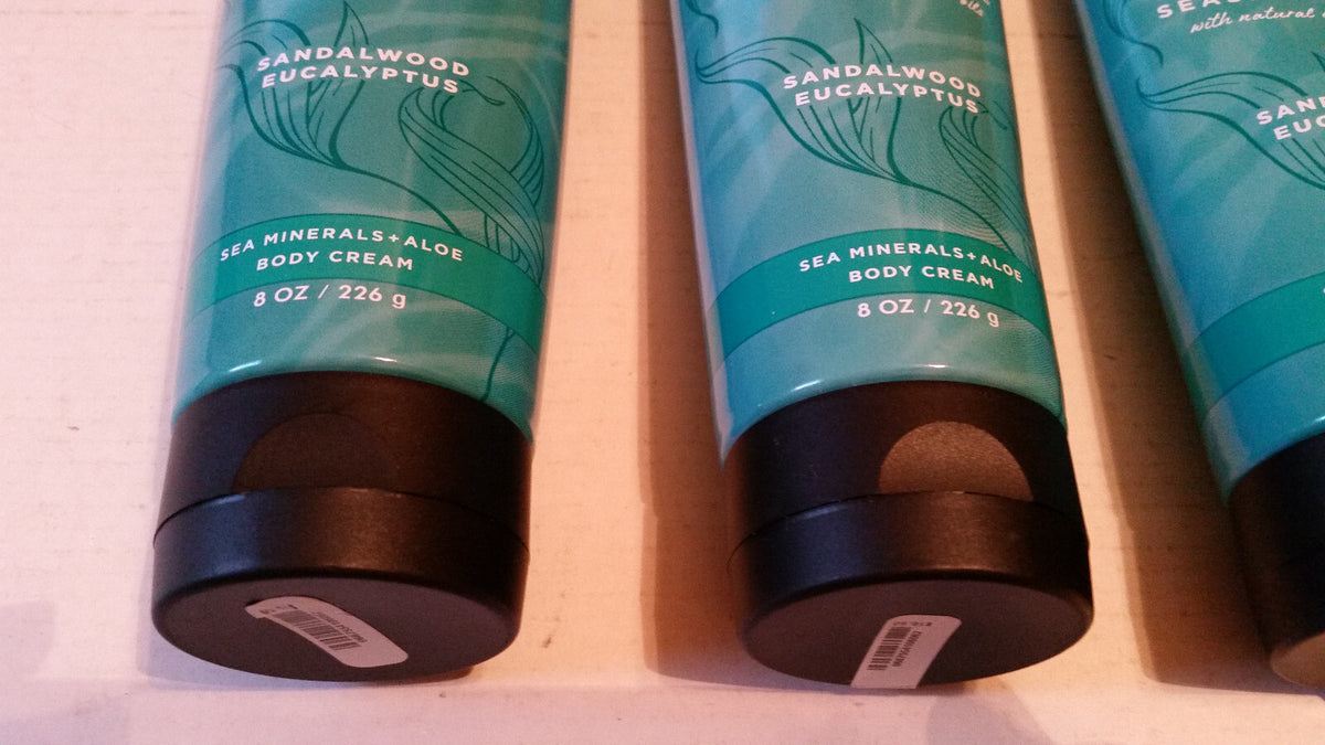 Bath & Body Works Aromatherapy Relaxing Seaside Breeze Cream Set of 3