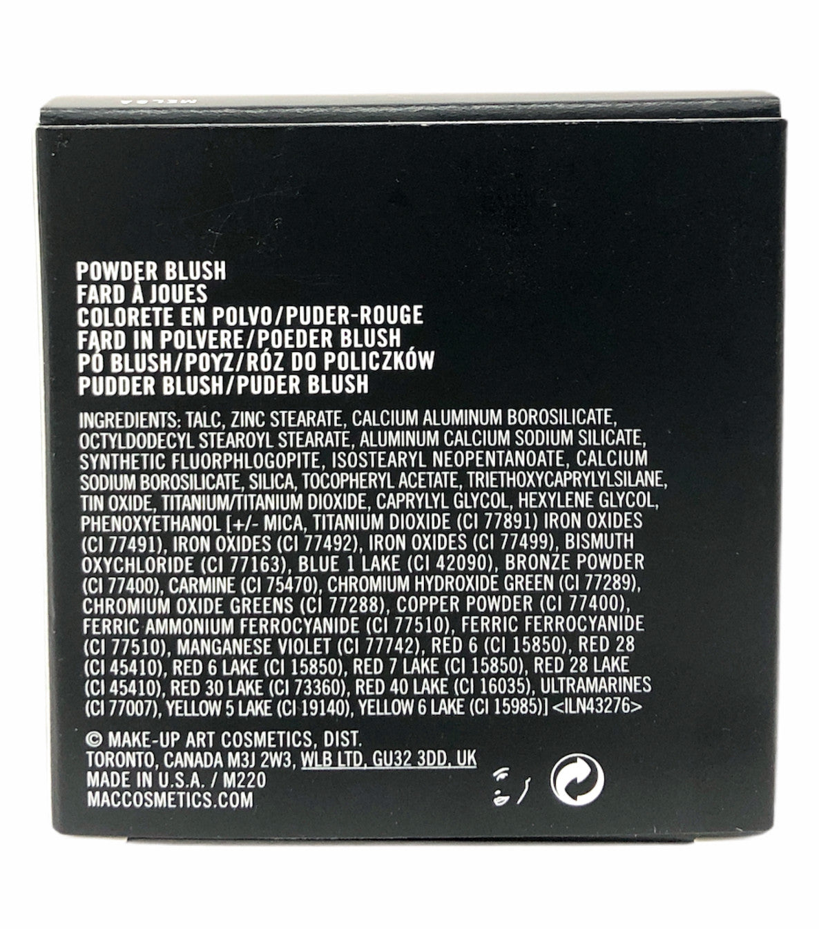 Powder Blush Melba - Matte Face Makeup for Natural Look 6g