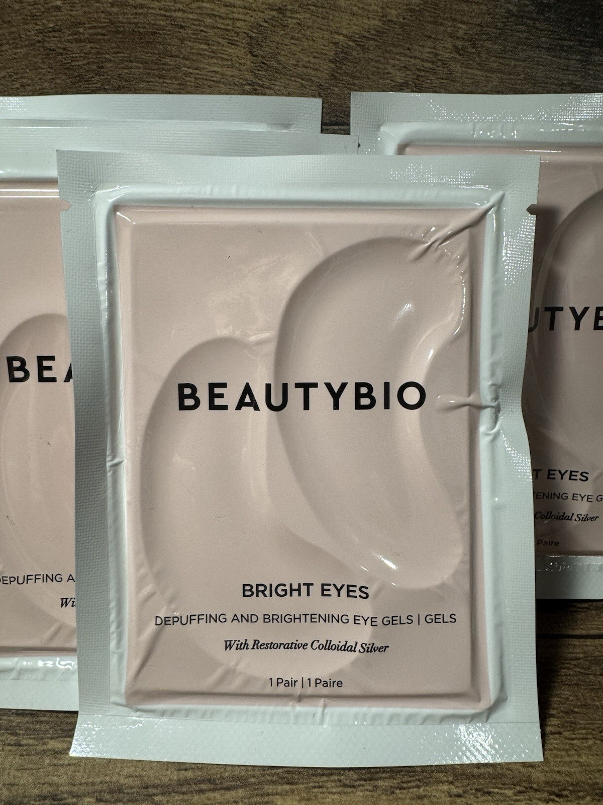 Depuffing Bright Eyes Gel Masks - 15 Pairs Eye Treatment for Dark Circles & Puffiness