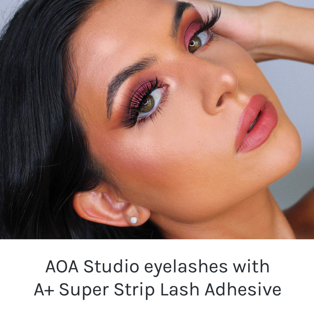 Waterproof Lash Glue 4-Pack - Strong Hold, Clear, Latex-Free False Eyelash Adhesive