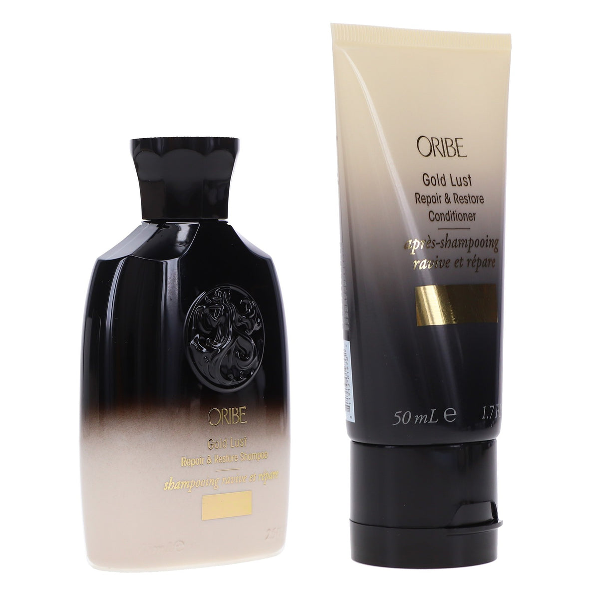Oribe Gold Lust Repair & Restore Shampoo and Conditioner Set - 2.6 oz & 1.7 oz