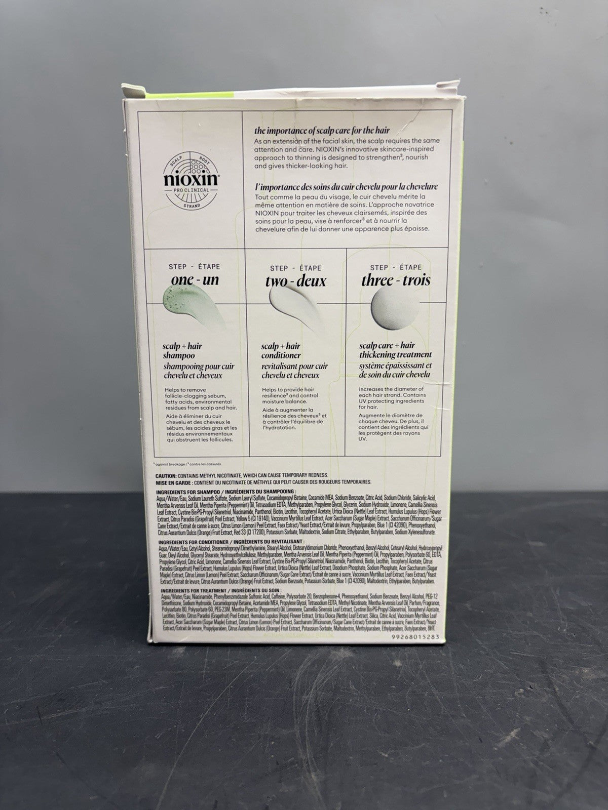 Nioxin System 2 Hair Thickening Shampoo Conditioner Kit