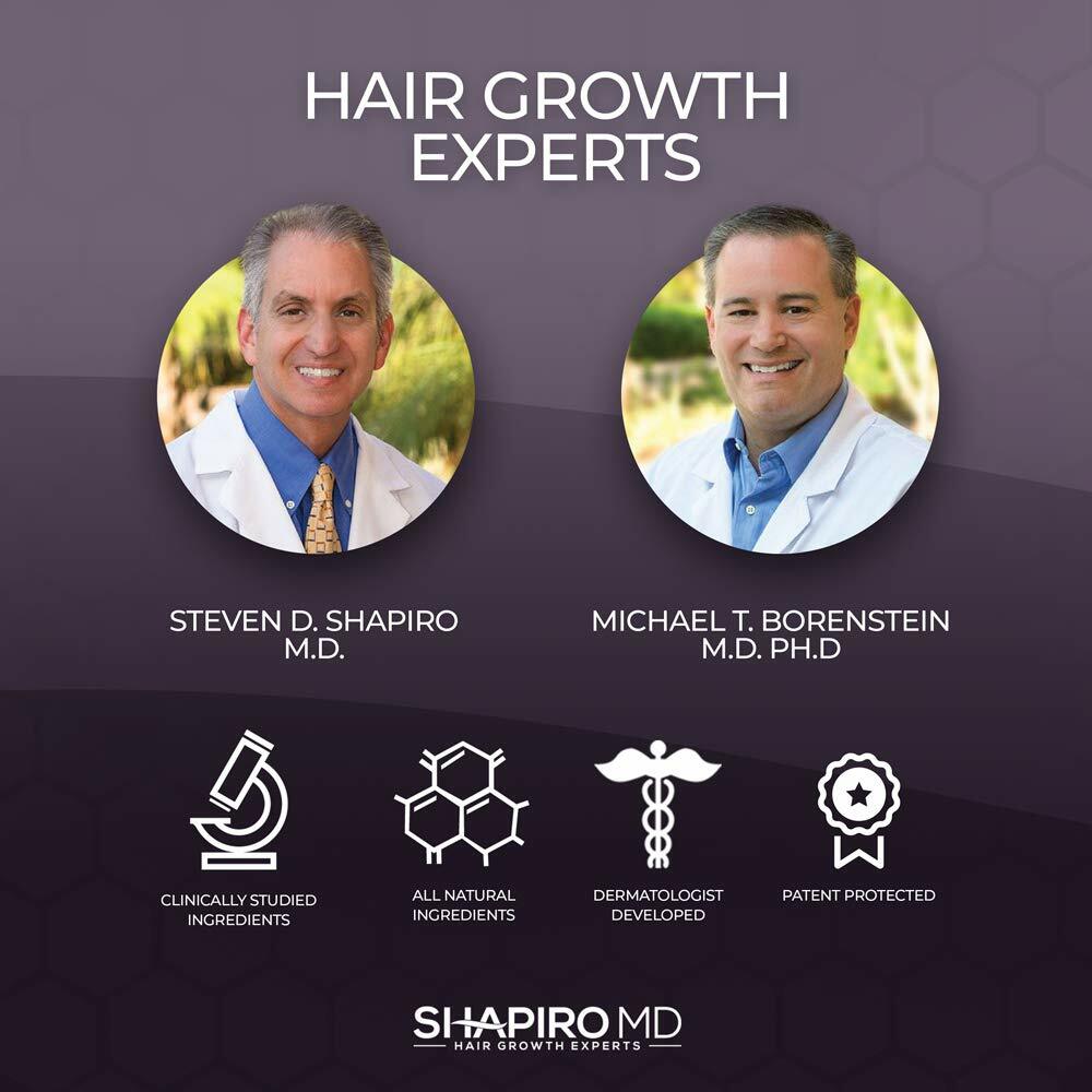 Men's Hair Regrowth Kit with 5% Minoxidil & Shampoo