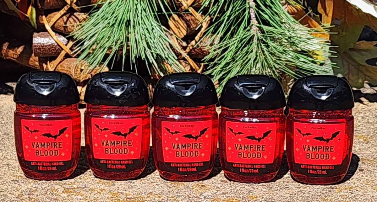 Vampire Blood Hand Sanitizer Gel 5-Pack - Halloween