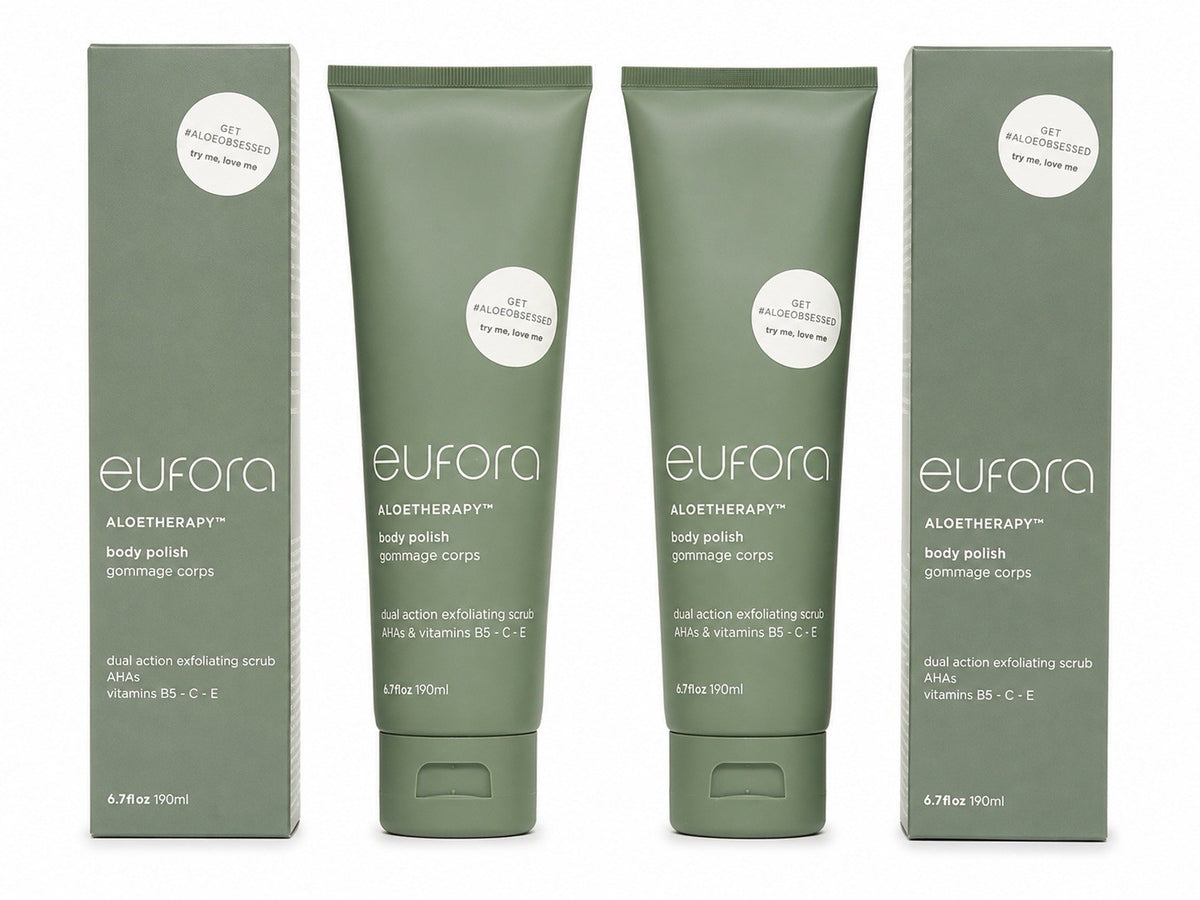 Eufora AloeTherapy Body Polish Dual Action Exfoliating Scrub 6.7 fl