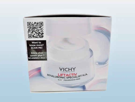 Vichy LiftActiv Hyaluronic Acid Day Cream 1.69 oz Hydrating Skincare