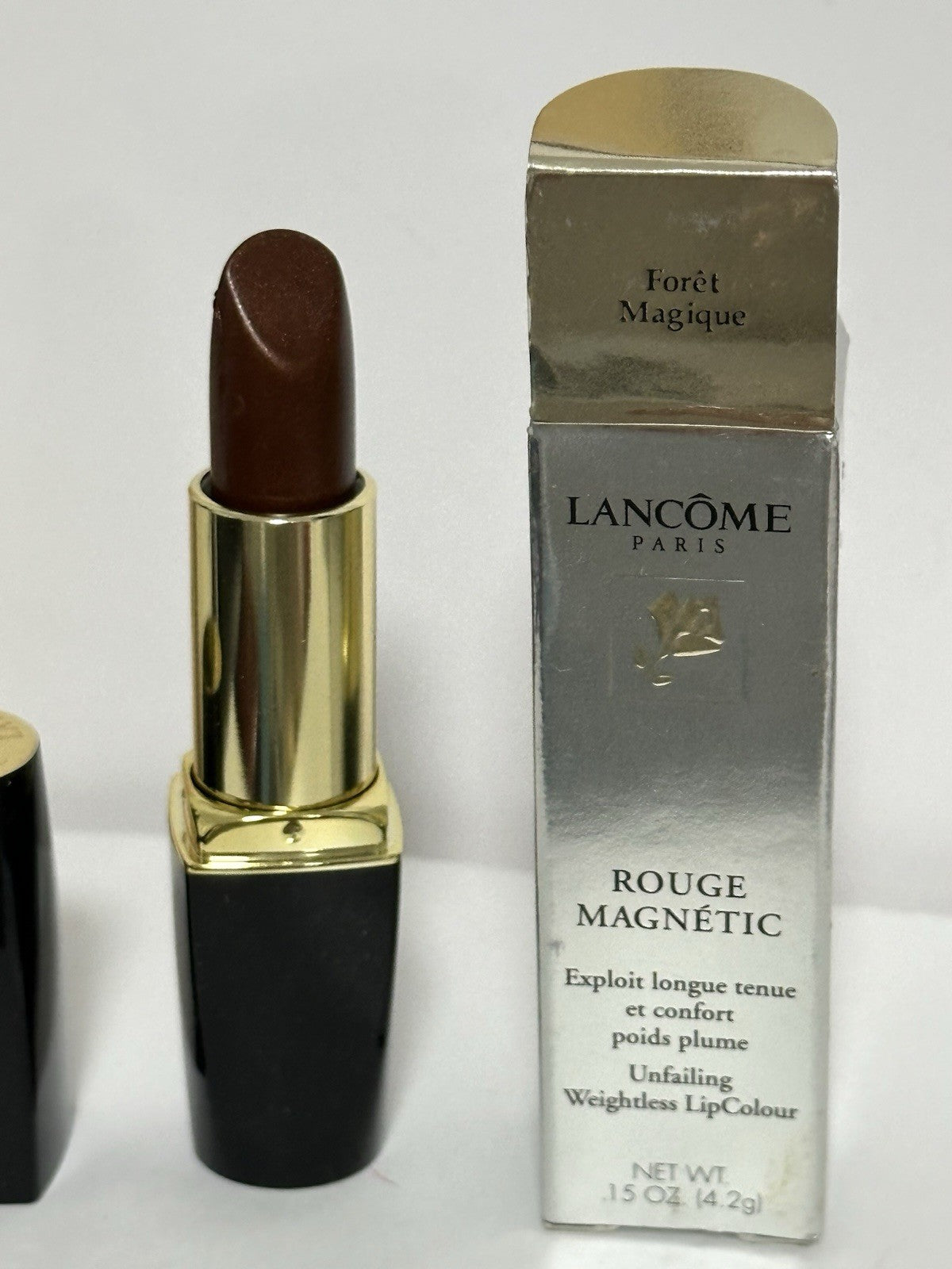Lancôme Rouge Magnetic Lipstick Foret Magique - Full Size Lip Color
