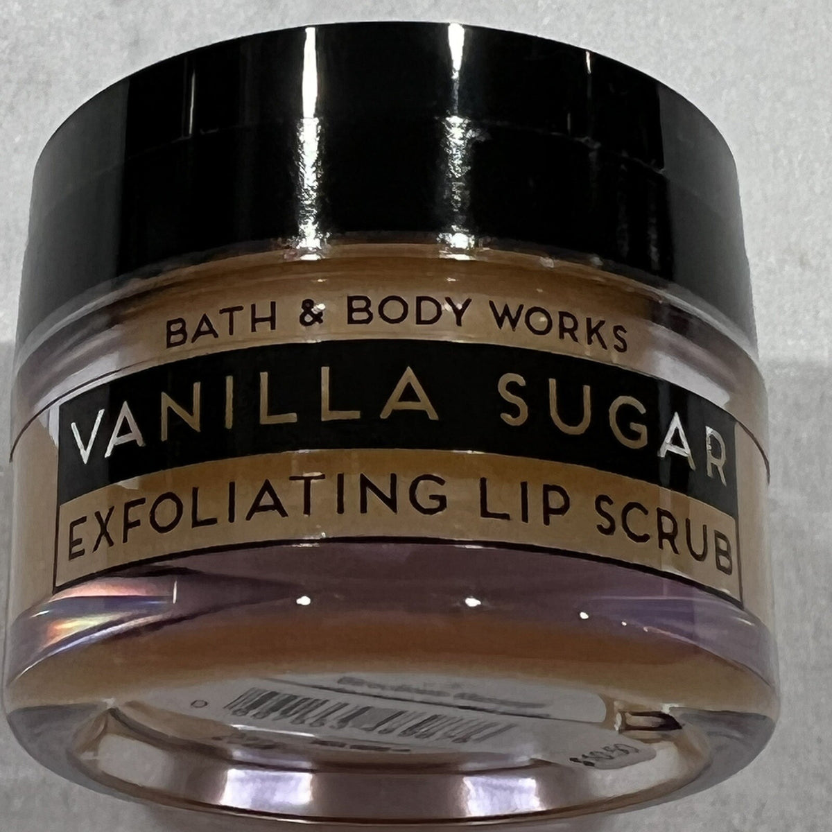Vanilla Sugar Lip Scrub with Jojoba Oil and Beeswax - 0.5 oz Exfoliating Treatment