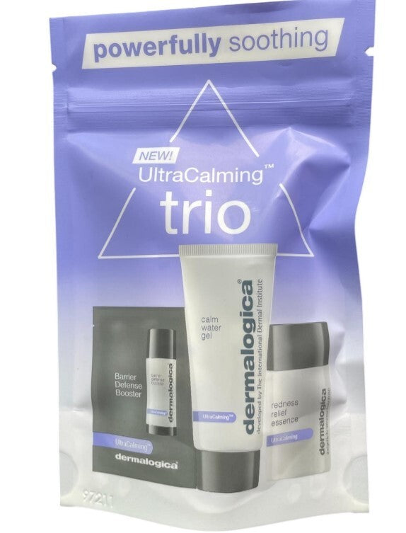 Dermalogica UltraCalming Redness Relief & Calm Water Gel Set - Soothing Skincare Trio
