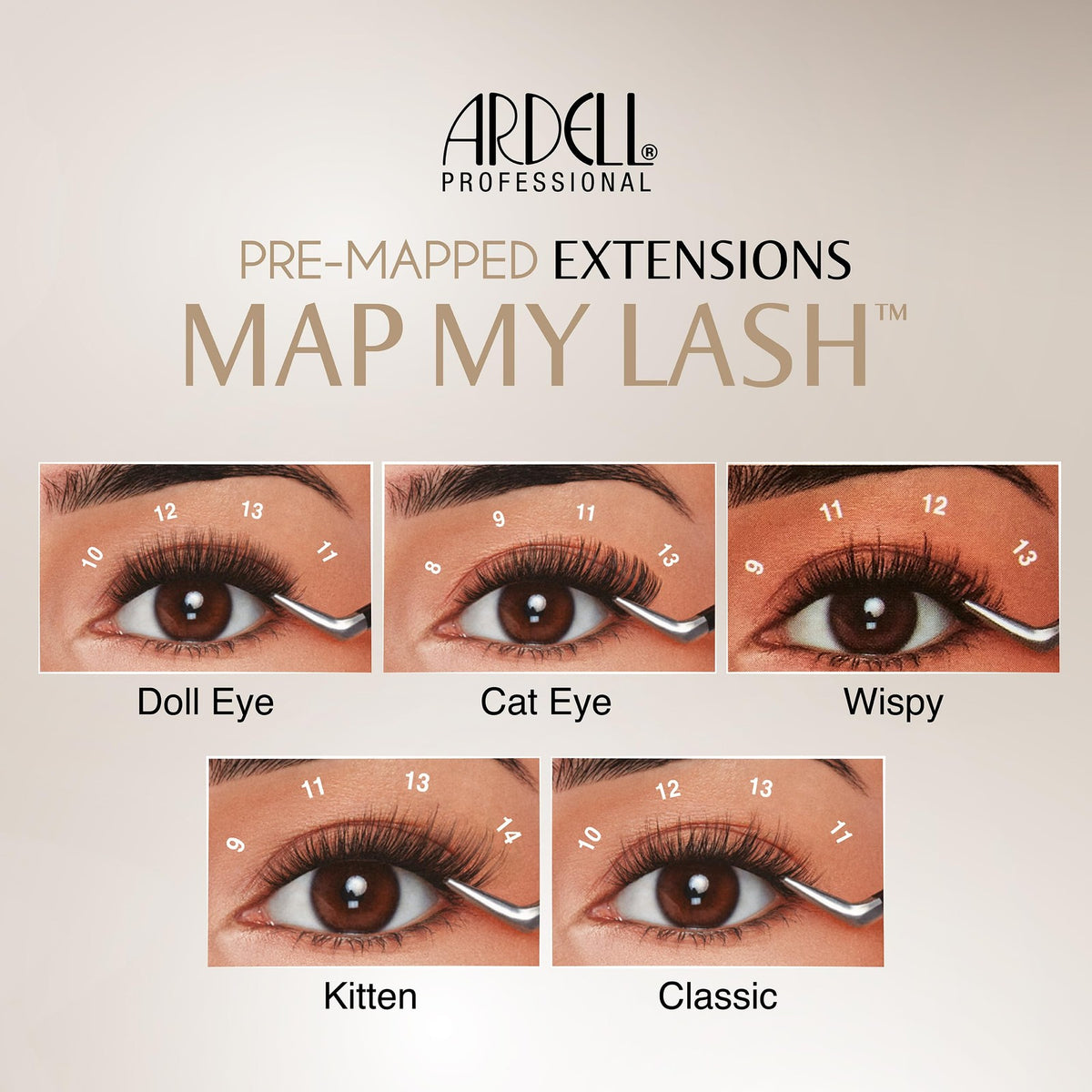 Eyelash Applicator Tool with 40° Curved Tip - Precision Lash Tool for Extensions