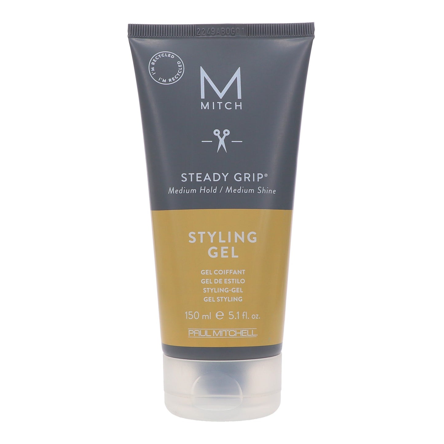 Hair Gel for Natural Shine & Hold - Alcohol-Free Styling Product 5.1 oz