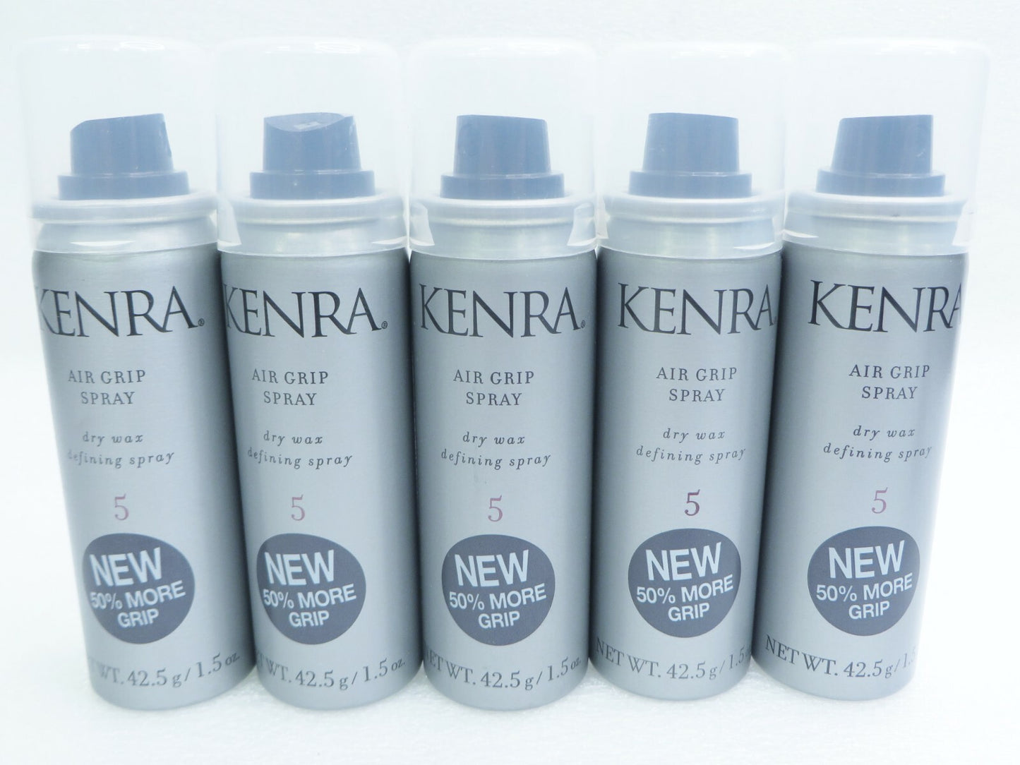 Kenra 5 Air Grip Spray Dry Wax - Travel Size 1.5 oz - Pack of 5