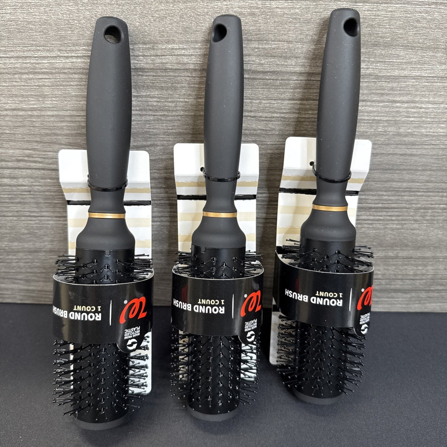 Walgreens Vent Brush Set Black & Gold 3 Pack Household Cleaning Tool