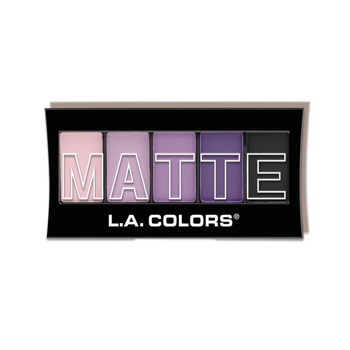 Matte Eyeshadow Palette 5 Colors - Cruelty-Free, Long-Lasting, Blendable