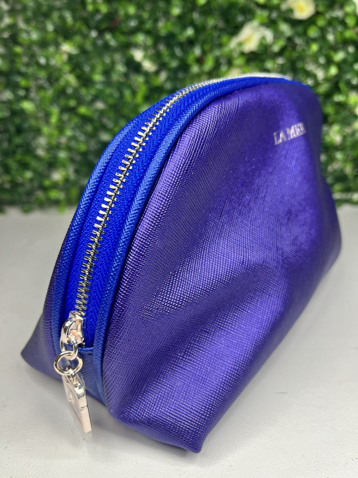 Blue Makeup & Toiletry Travel Pouch Case - Cosmetic Bag for Cosmetics & Personal Items