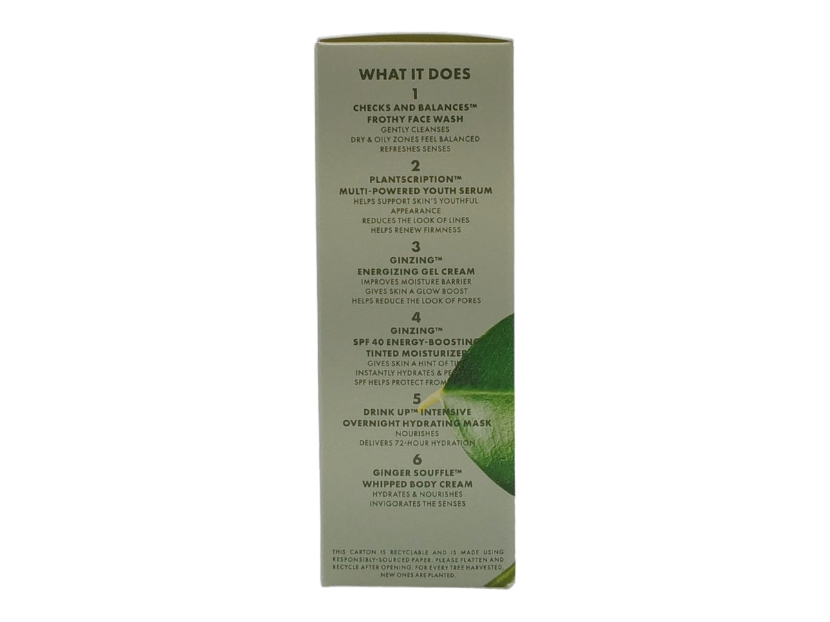 Skincare Gift Set with Serums & Moisturizers - Travel Size 6 Pieces