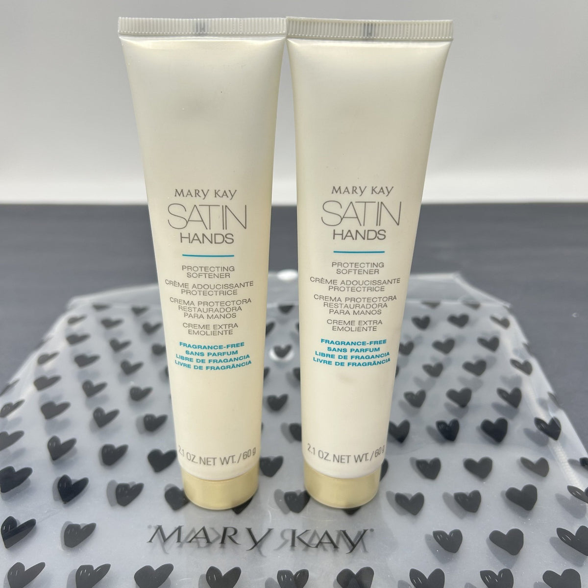 Satin Hands Protecting Softener Creme, Fragrance-Free, 2.1 oz (Set of 2)