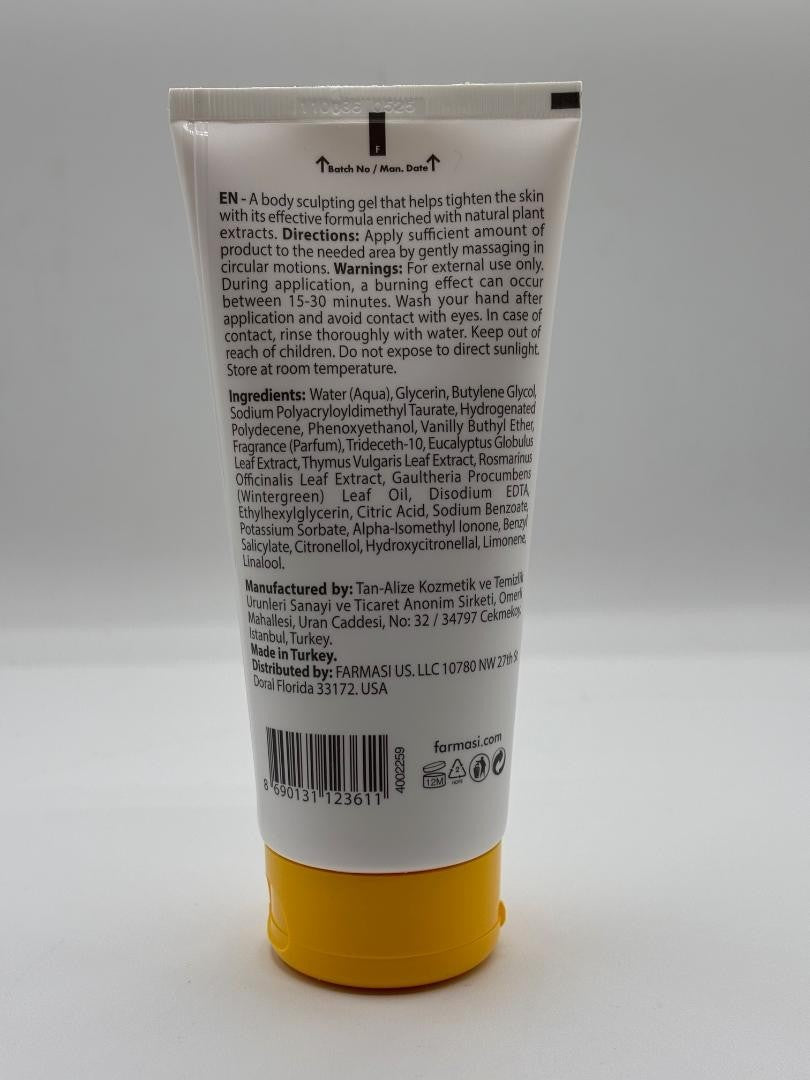 FARMASI DR. C. TUNA FLAUNT IT BODY SCULPTING GEL 200ml 6.7oz GENUINE