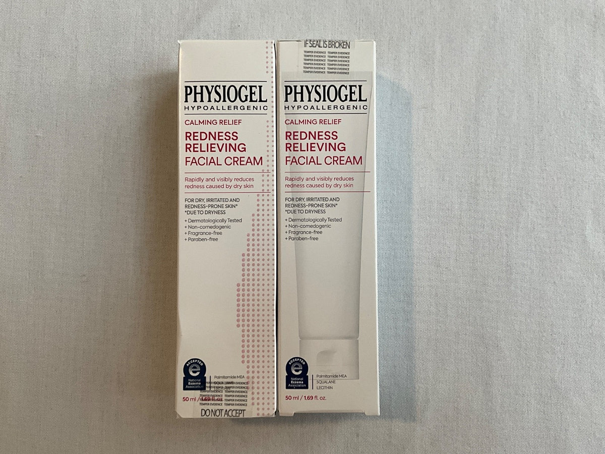 2 X PHYSIOGEL Calming Relief Redness Relieving Facial Cream 50 ml/1.7