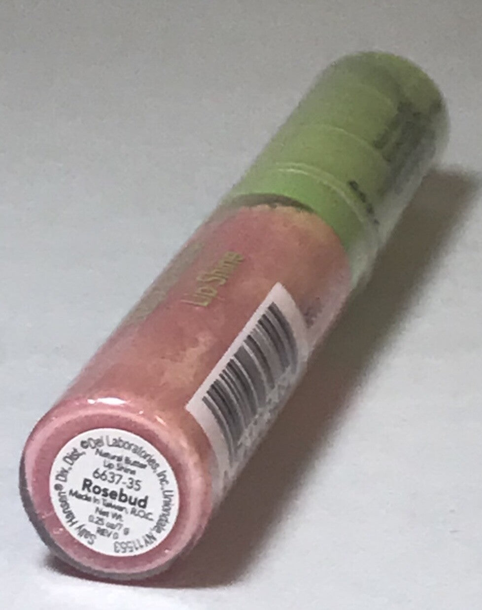 Set of 3 Natural Lip Shine Lip Glosses - Rosebud, Sealed