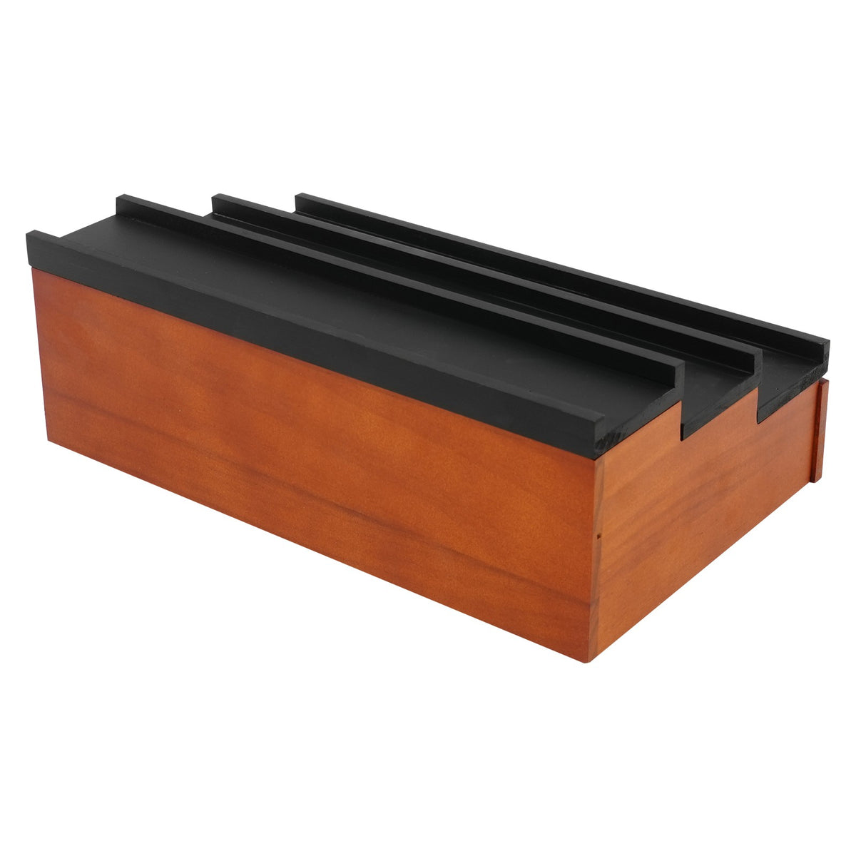 Wood Perfume Organizer 3-Tier Display Stand Tabletop Storage Rack