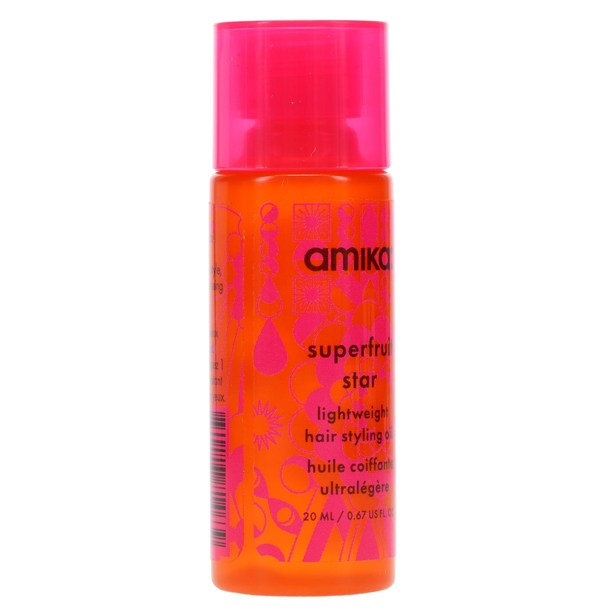 Lightweight Hair Styling Oil - Nourishing Frizz Control 0.67 oz