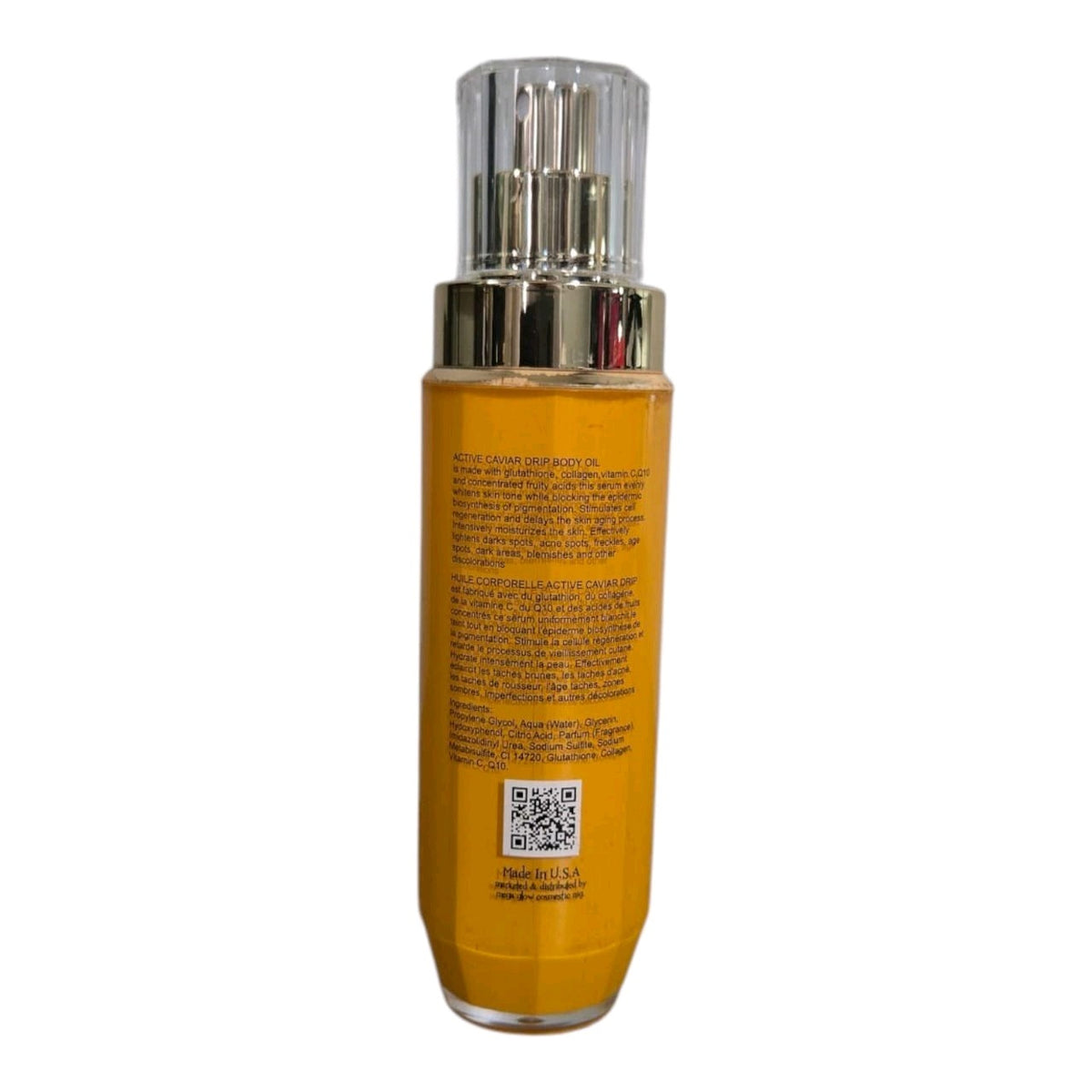24K Gold & Caviar Body Oil & Face Moisturizer