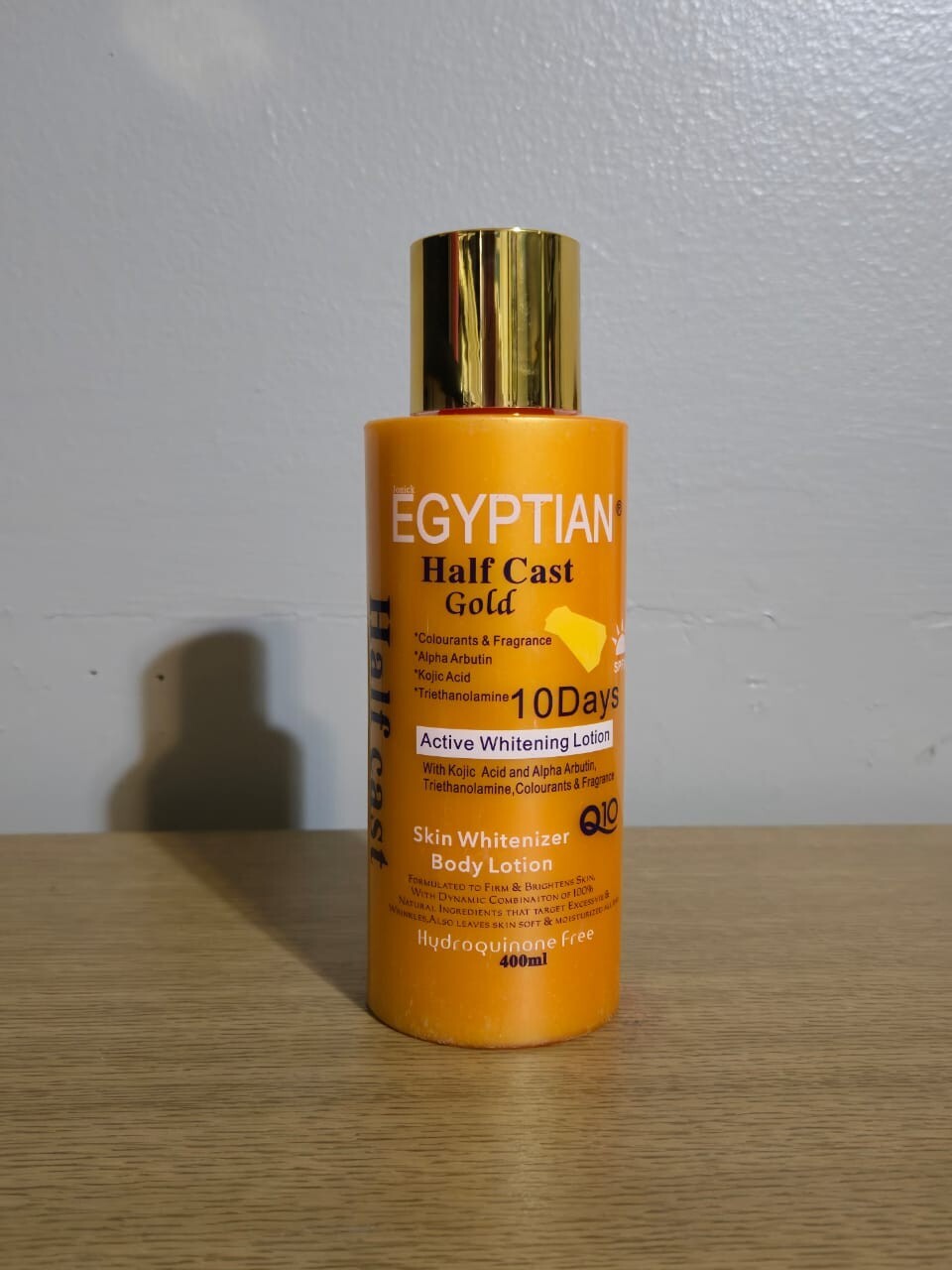 Egyptian Whitening Gold Firming Lotion 400ml SPF 30 - Brightening & Moisturizing