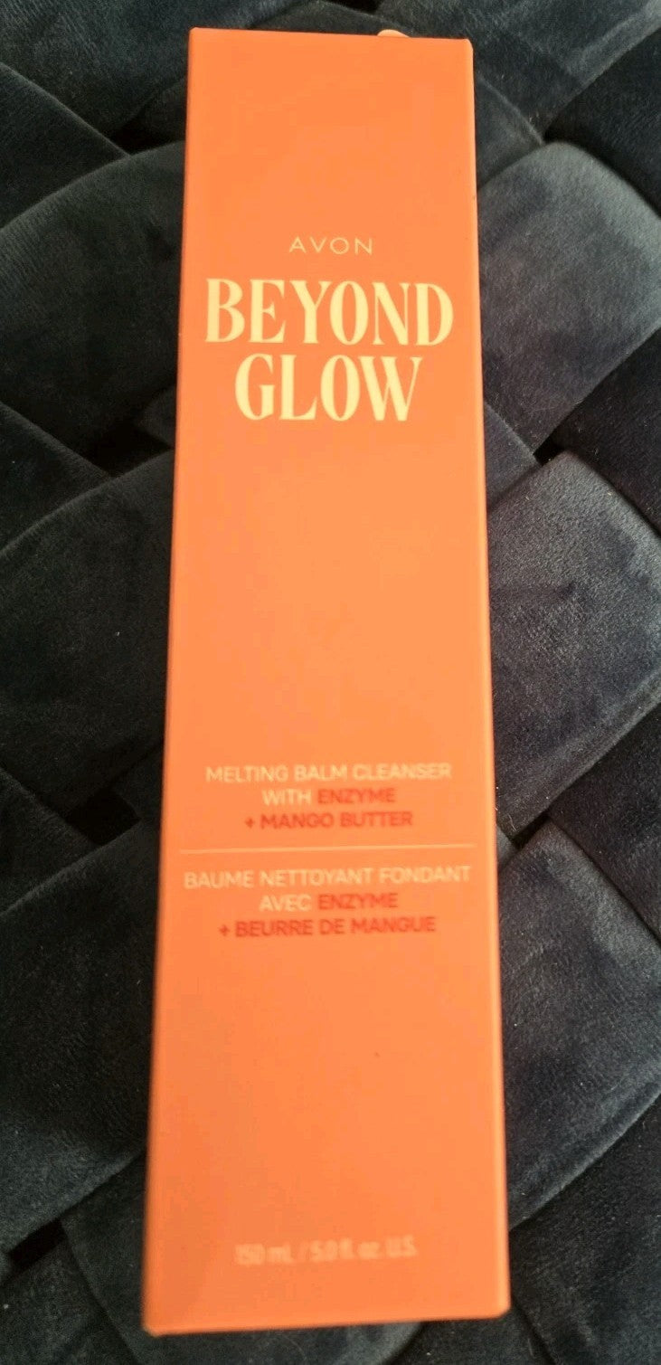 Avon Beyond Glow Melting Balm Cleanser - Makeup Remover with Mango & Papaya, 150ml