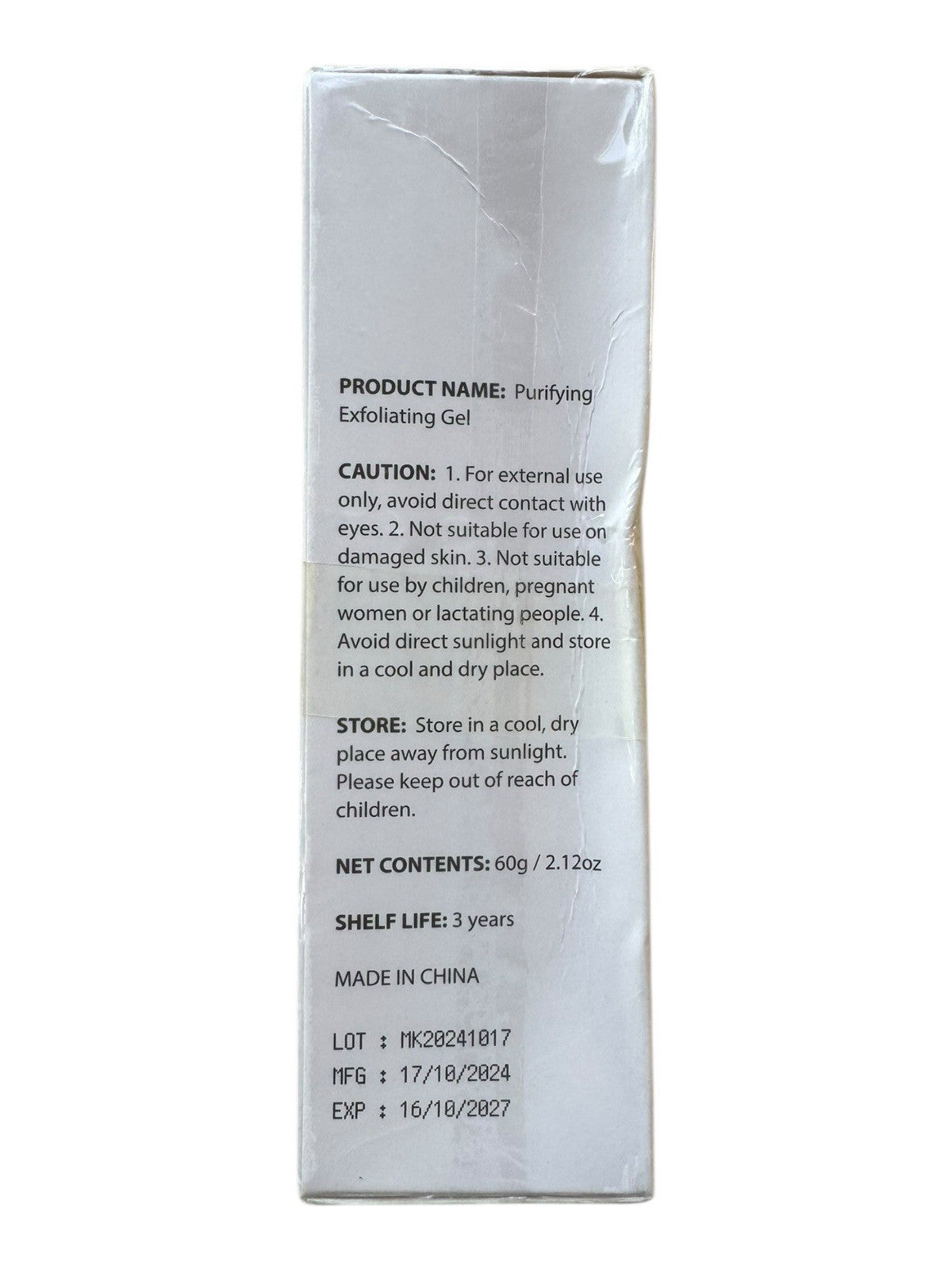 Purifying Exfoliating Gel for Face & Body - 4.2 oz Dual Pack
