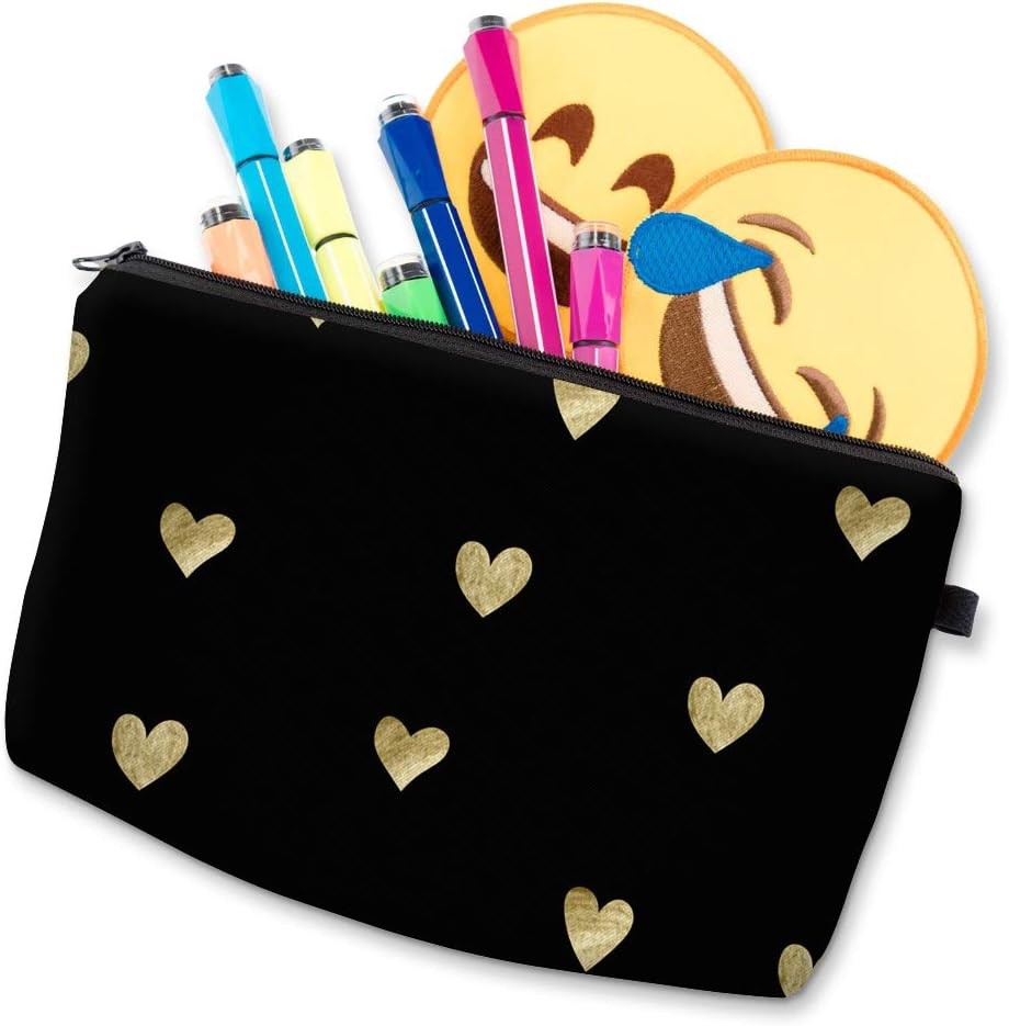 Small Waterproof Makeup Bag for Travel and Cosmetics – Cute Women’s Organizer