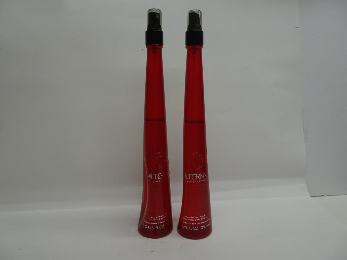 Alterna Enzyme Therapy Max Hold Finishing Hair Spray - 8.5 oz, Pack of 2