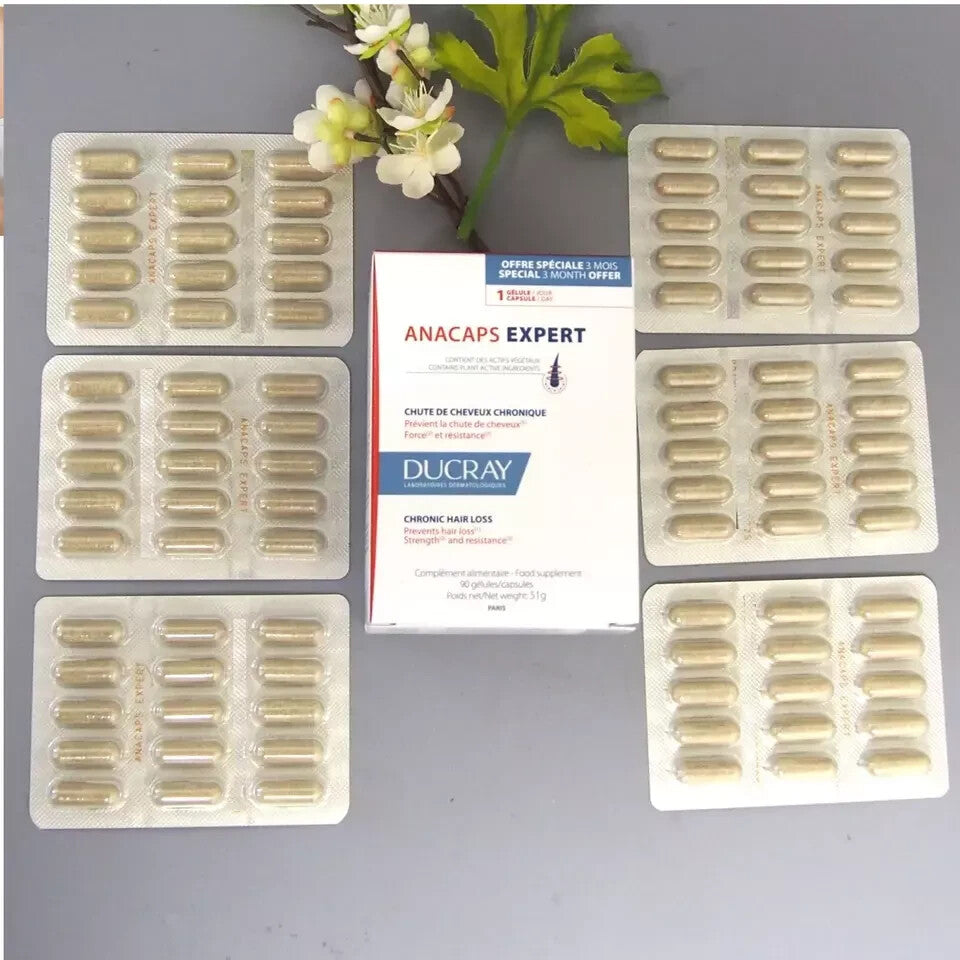 Ducray Anacaps Expert Hair Loss Treatment - 90 Capsules