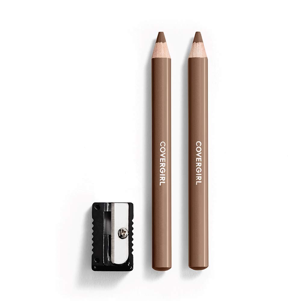Water-Resistant Brow Pencil & Fill Duo - Honey Brown, 5 Pack