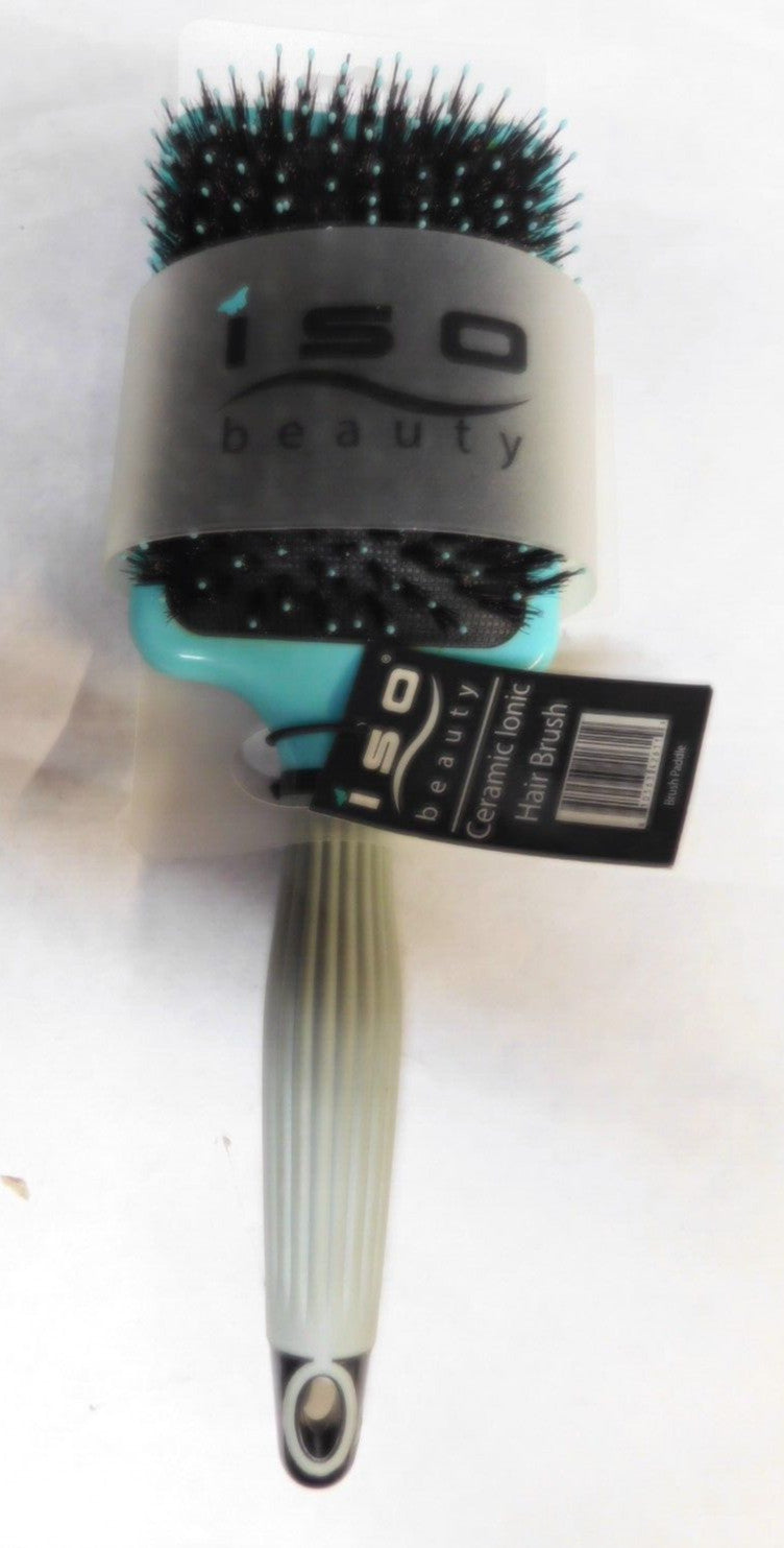 Ceramic Ionic Paddle Hair Brush for Salon & Home Styling