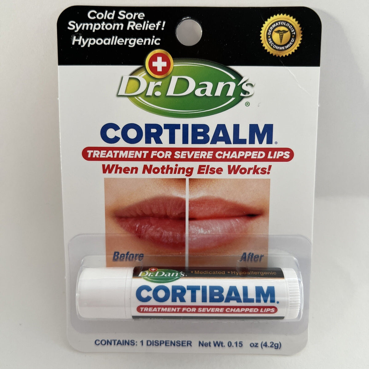 Medicated Lip Balm for Chapped Lips - Soothing & Hydrating Treatment