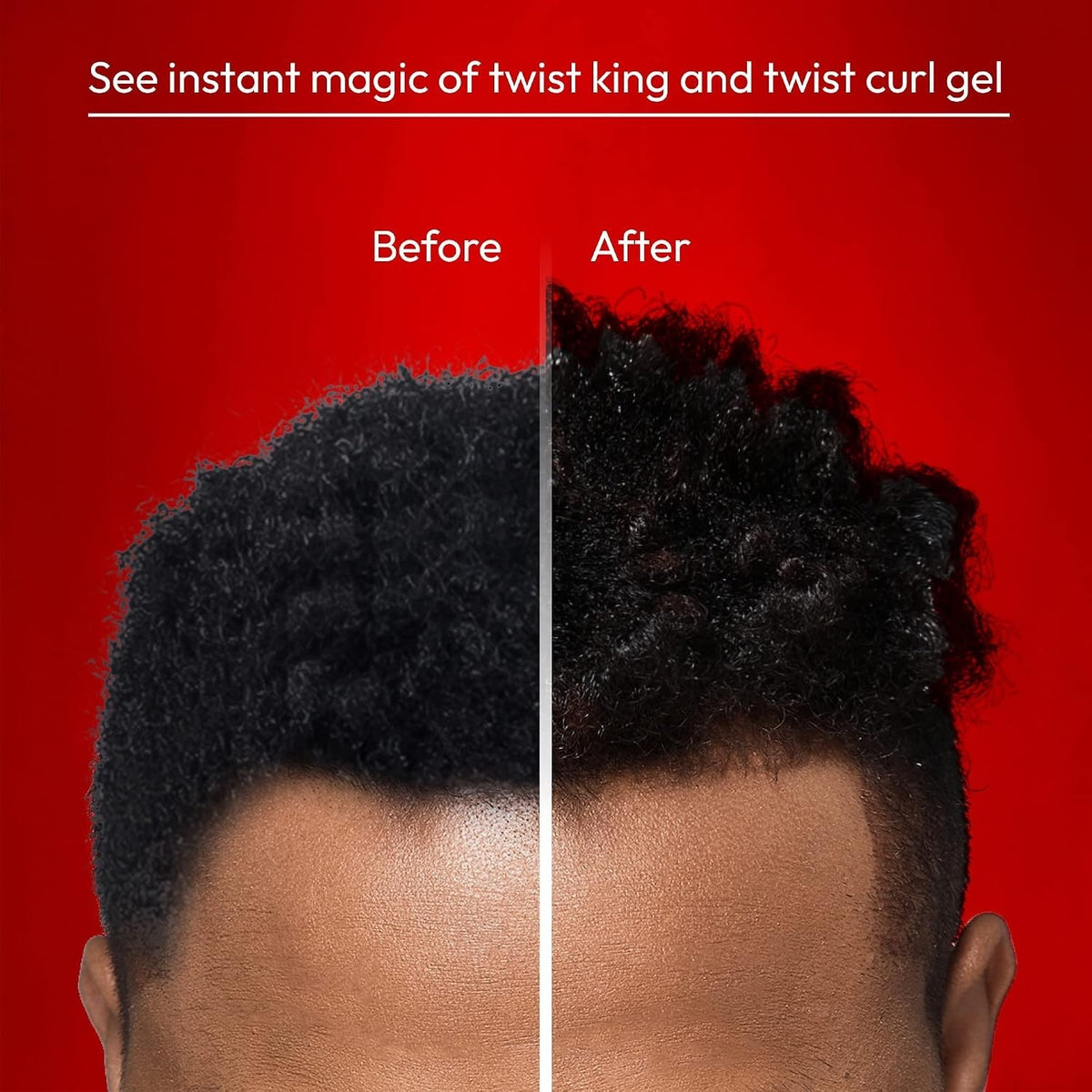 Curl Twist Gel for Afro Hair - Soft Hold, Moisturizing