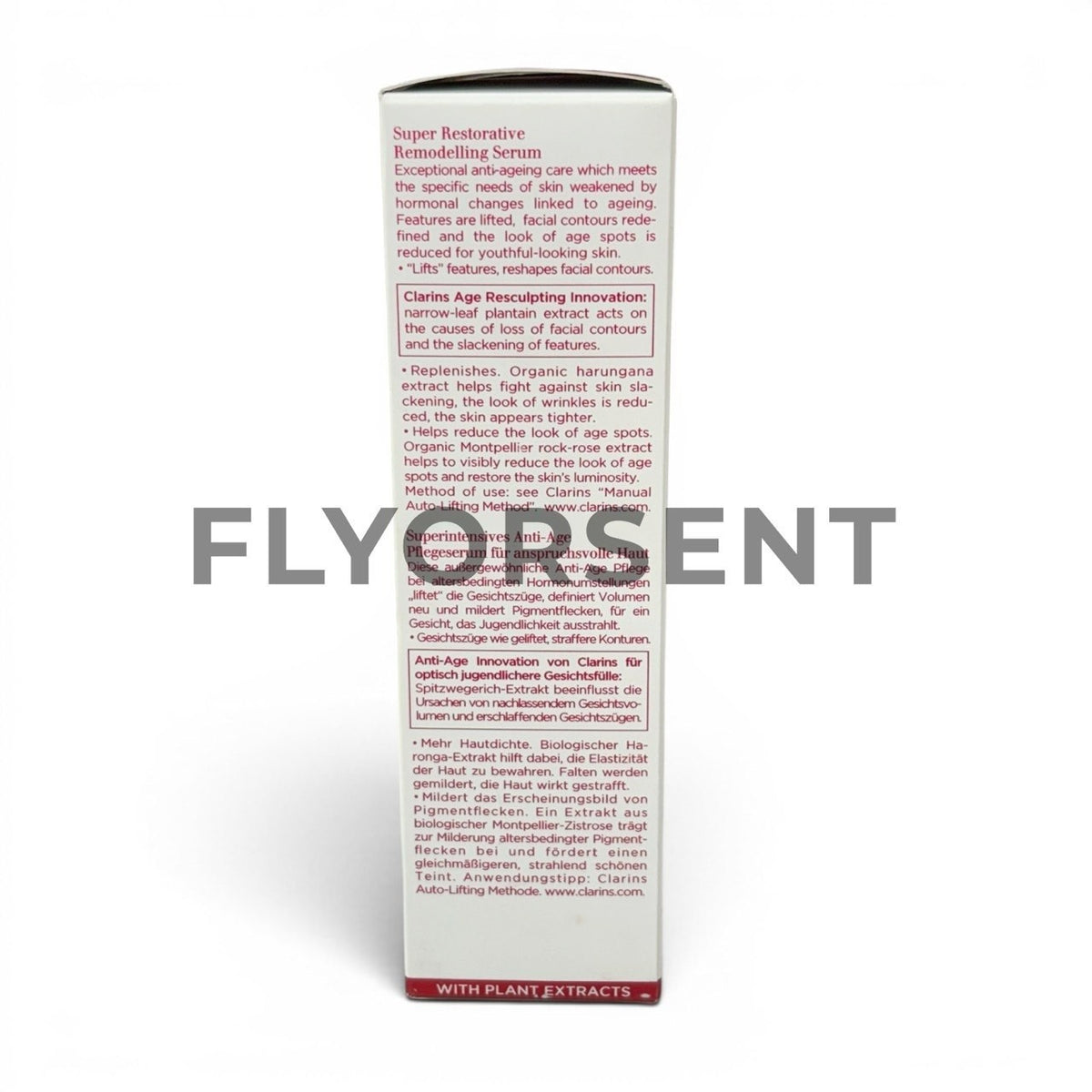 Clarins Super Restorative Remodelling Serum Lift and Replenish 1 oz - Anti-Aging Face Serum for Mature Skin