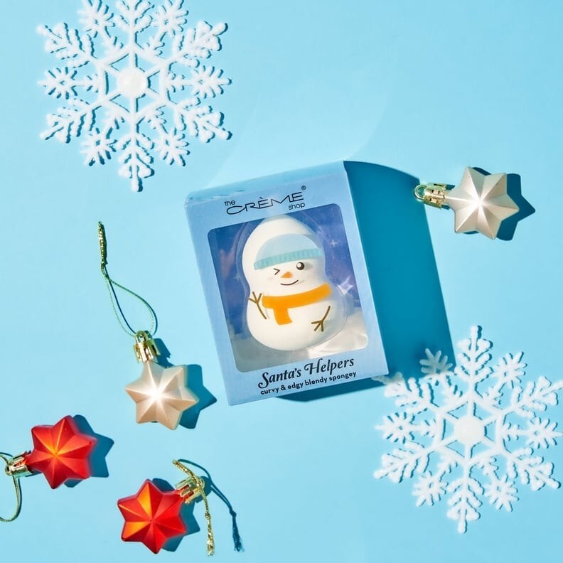 Santa Helper Blending Sponge - Curvy Makeup Sponge for Face & Beauty